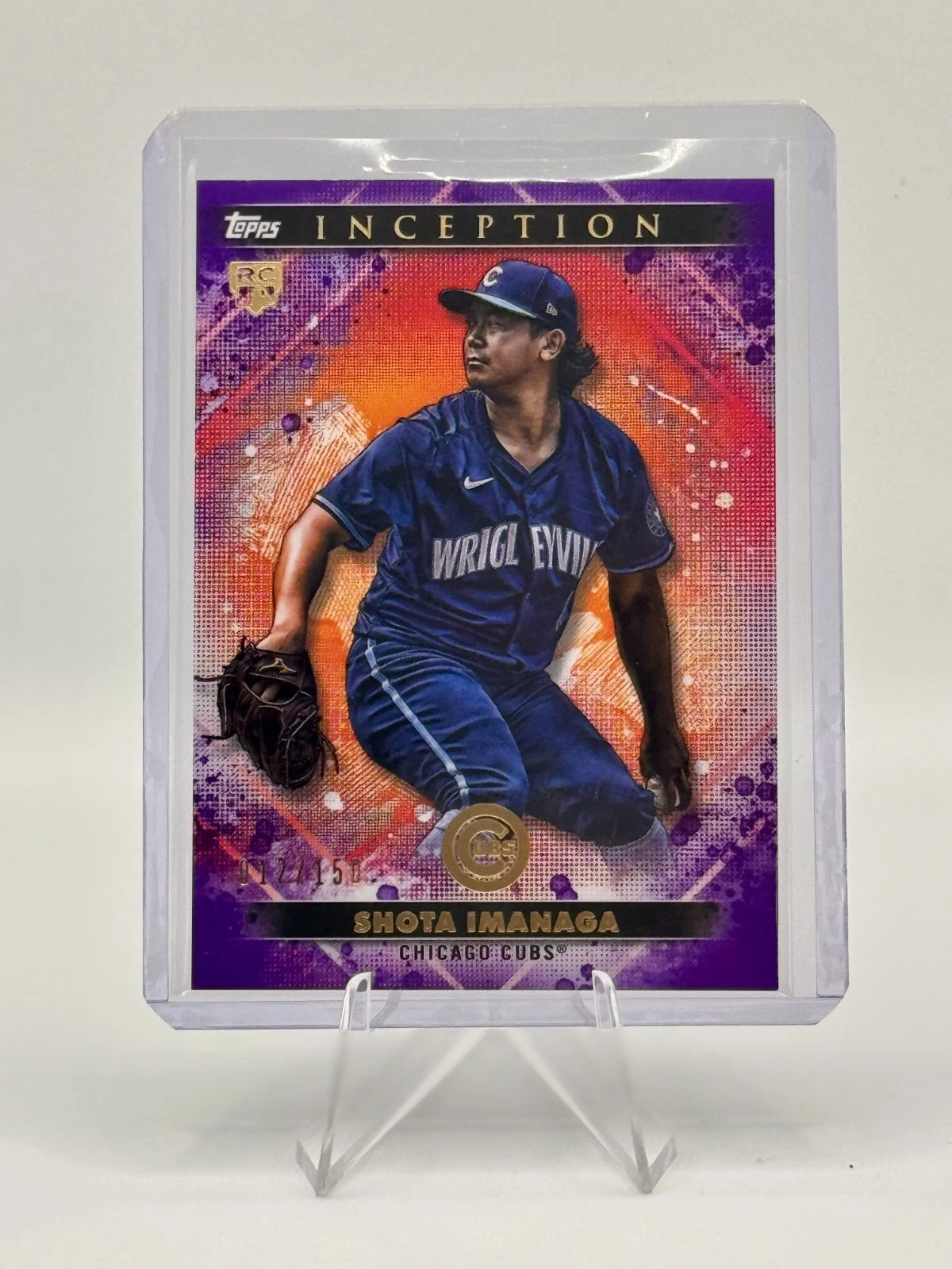 2024 Topps Inception Shota Imanaga RC Purple /150 #87 Cubs