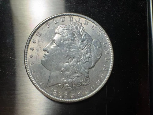 1886 Morgan Dollar BU Uncirculated Mint State 90% Silver $1 US Coin Collectible