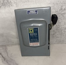Square D 30 Amp Safety Switch Series E1