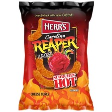 Herr's Carolina Reaper Flavoured Cheese Curls (170g)