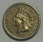 1861 Indian Head Cent  AU+++ Bronze ~ Beautiful Original AU/BU Coin w/ Luster