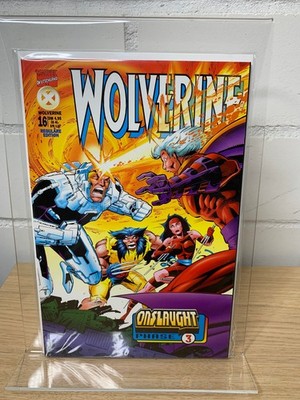 Wolverine Vol. 1 Nr. 16 Marvel Comic 1998 Onslaught Saga 3 Phase