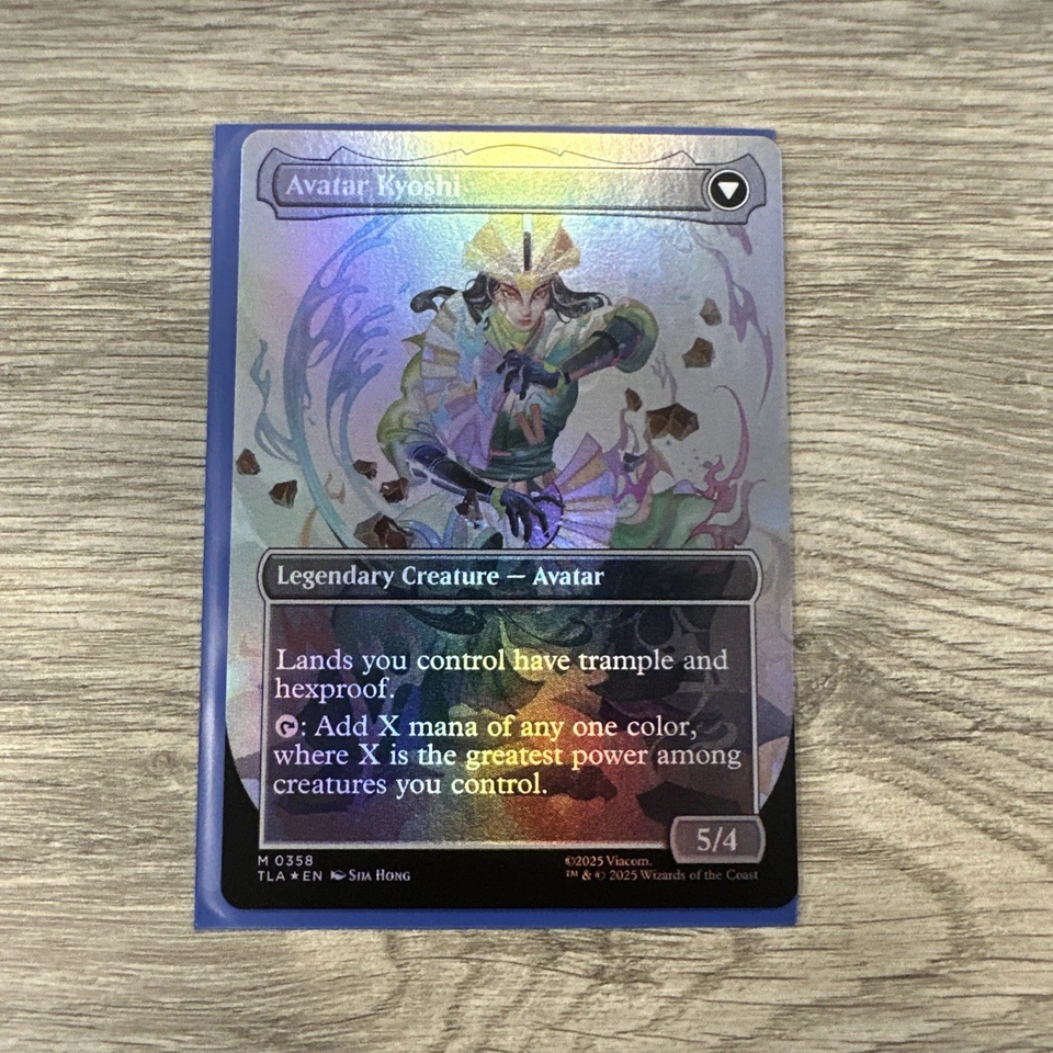 MTG Avatar - The Legend of Kyoshi (Borderless) [FOIL] - TLA - NM - Image 2 of 2
