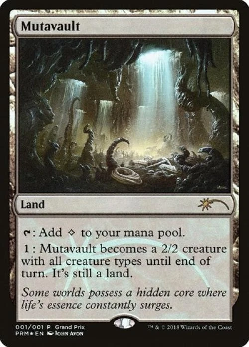 MTG 変わり谷 MOR Foil 英語版 Mutavault Land Magic: The Gathering Individual Trading Card Games