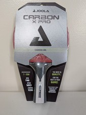 JOOLA Carbon X Pro Performance Ping Pong Paddle - Ergonomic Grip Handle
