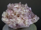 70 CARATS PINK TOURMALINE CRYSTALS CLUSTER WITH LEPIDOLITE @ PAKISTAN, W-11