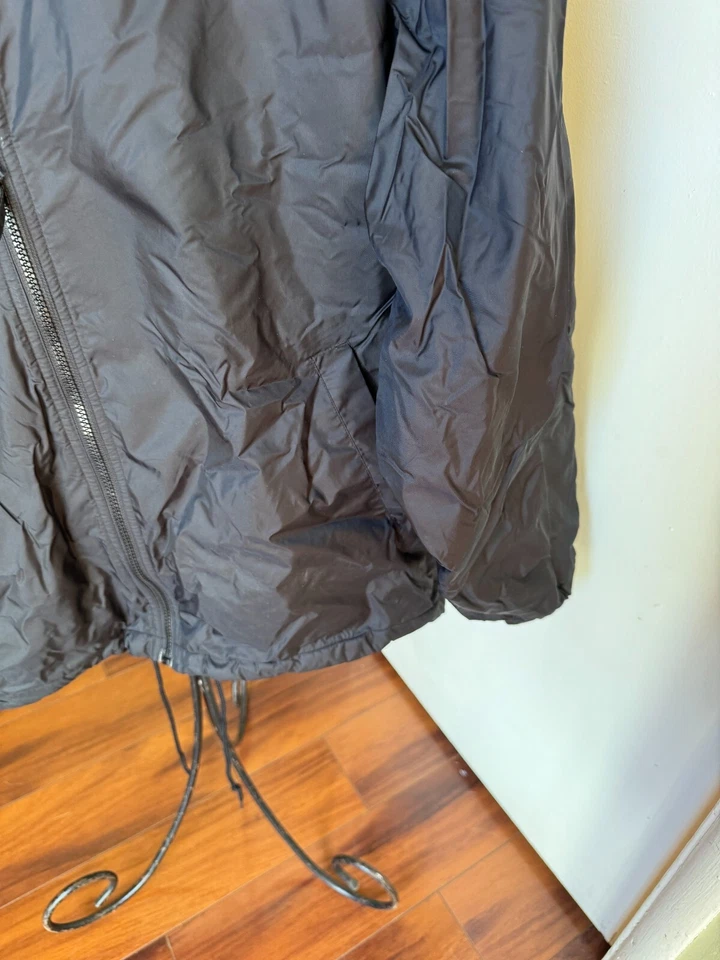 CHARLES KLEIN 连帽夹克,尺寸 L,苍蝇衬里,全拉链 2 个大口袋 — 第 4/4 张图片