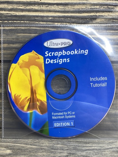 Ultra Pro Scrapbooking Designs PC Disc Macintosh System Ultra Pro Scrapbooking Designs PC Disc Macintosh System