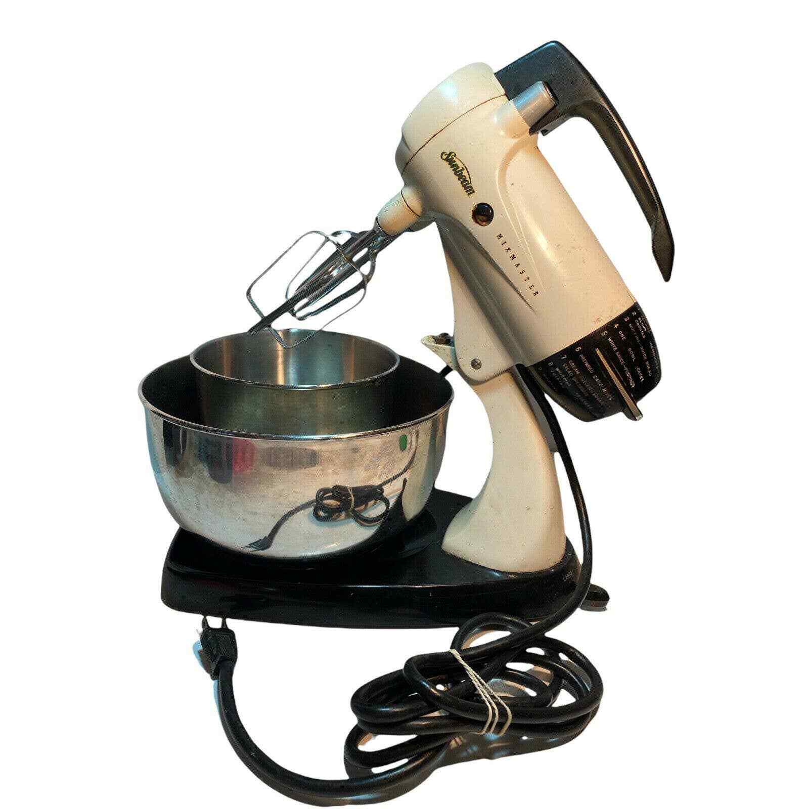 sunbeam mixmaster attachments