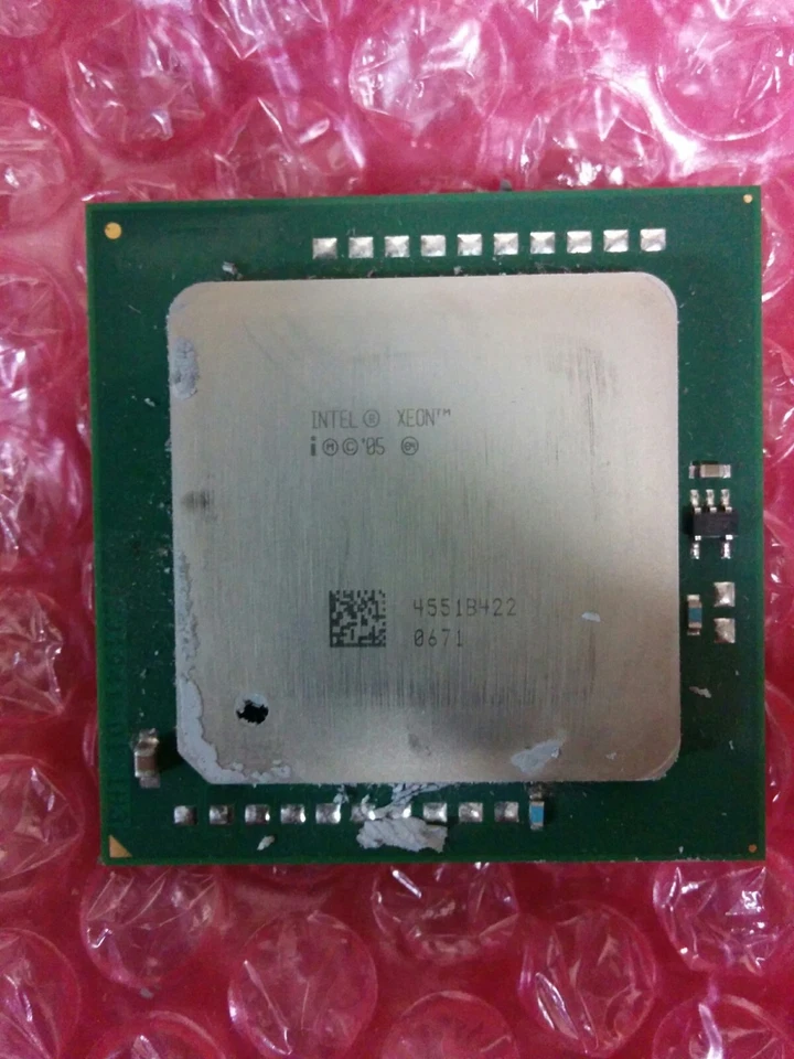 604 Socket CPU 64-bit Intel® Xeon® 2.80D GHz, 1M Cache, 800MHz FSB SL7TB - Image 3 of 3