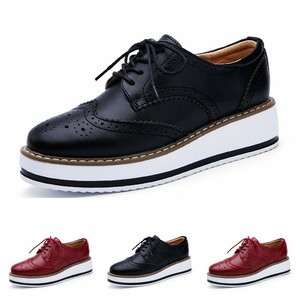 wedge heel brogues