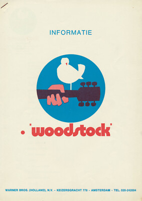 Woodstock - 1970 [Holland] - Press Releases