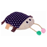 Nobby Katzenspielzeug KäFer Blau/Braun Mit Catnip 10 Cm Stoff-Mix