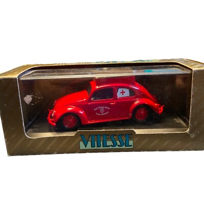 vitesse 1:43 VW Krankenwagen  1947  Red Cross Rot Kreis Wildschwein OVP