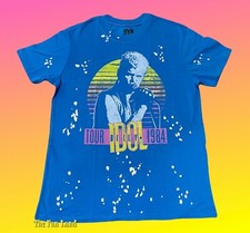 New Billy Idol 1984 Tour Classic Vintage Womans T-Shirt