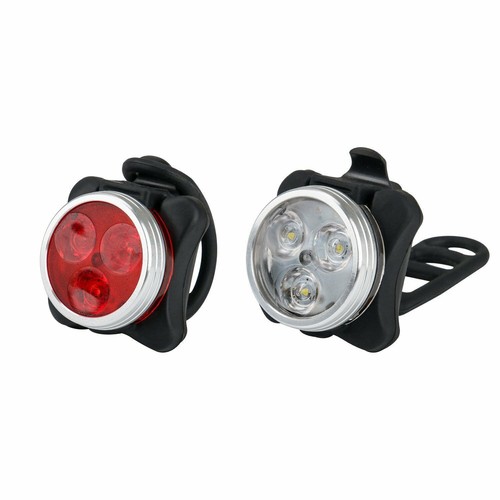 Waterproof Bicycle Bike Lights Front Rear Tail Light Lamp USB Rechargeable IPX4 - Picture 13 of 15
