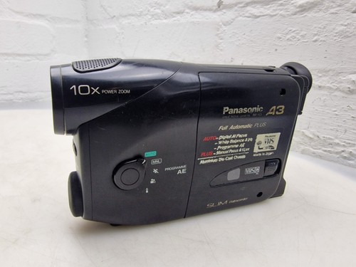 Panasonic NV-A3E VHS-C Camcorder Video Camera 10x Zoom Vintage Made in Japan - Bild 3 von 14