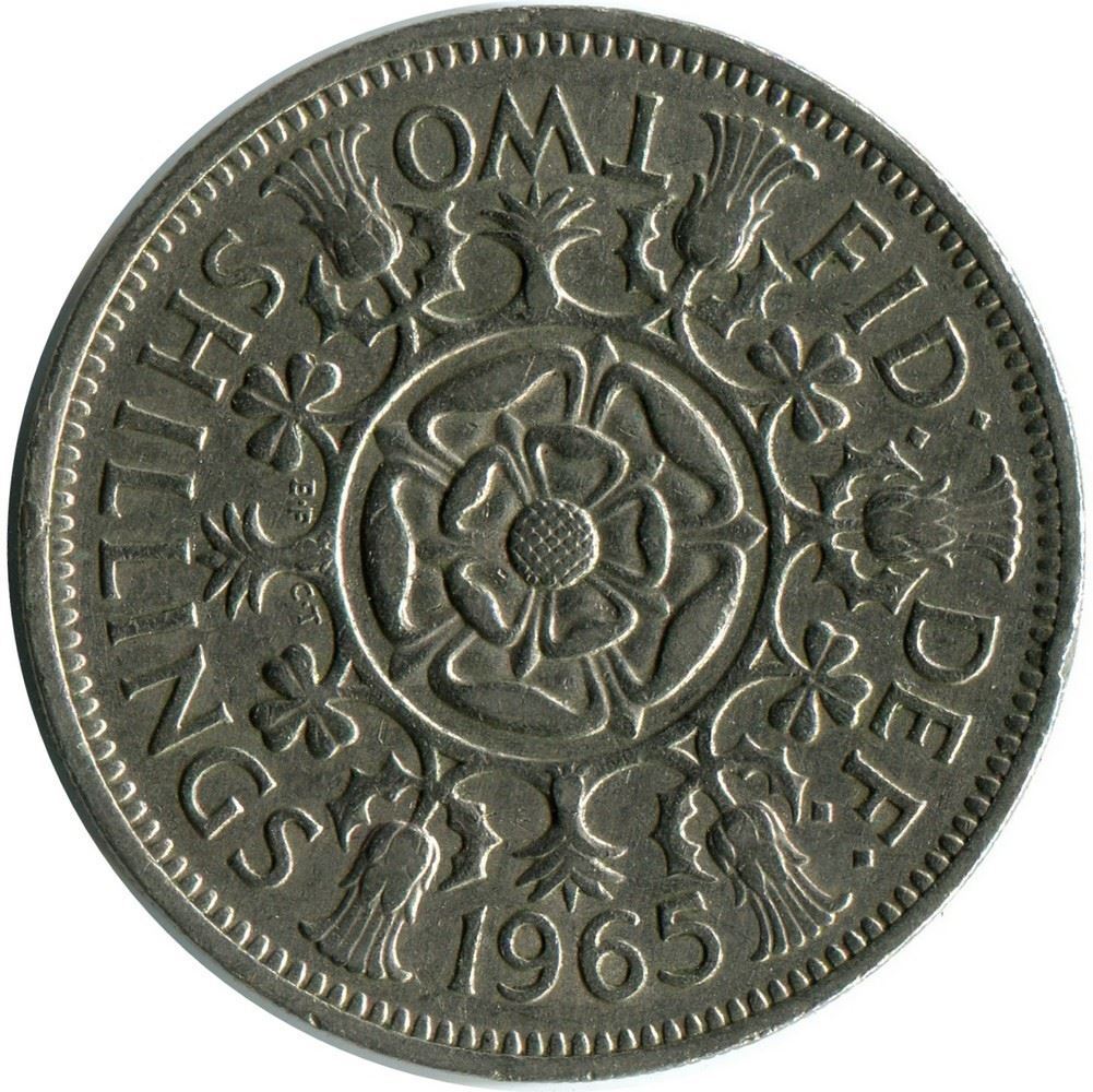 2 SHILLING 1965 UK GREAT BRITAIN Coin #AY997.G | eBay UK