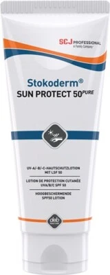 SC JOHNSON PROFESSIONAL GMBH UV-Hautschutzcreme Stokoderm® Sun Protect 50 PURE 100ml unparfümi