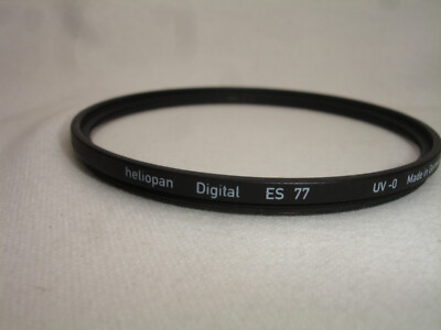 Heliopan Digital ES 77 UV 0 Filter Made in Germany