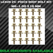 2002-2010 Lexus SC430 Hood Fender Splash Shield Door Trunk Bumper BODY BOLTS OEM