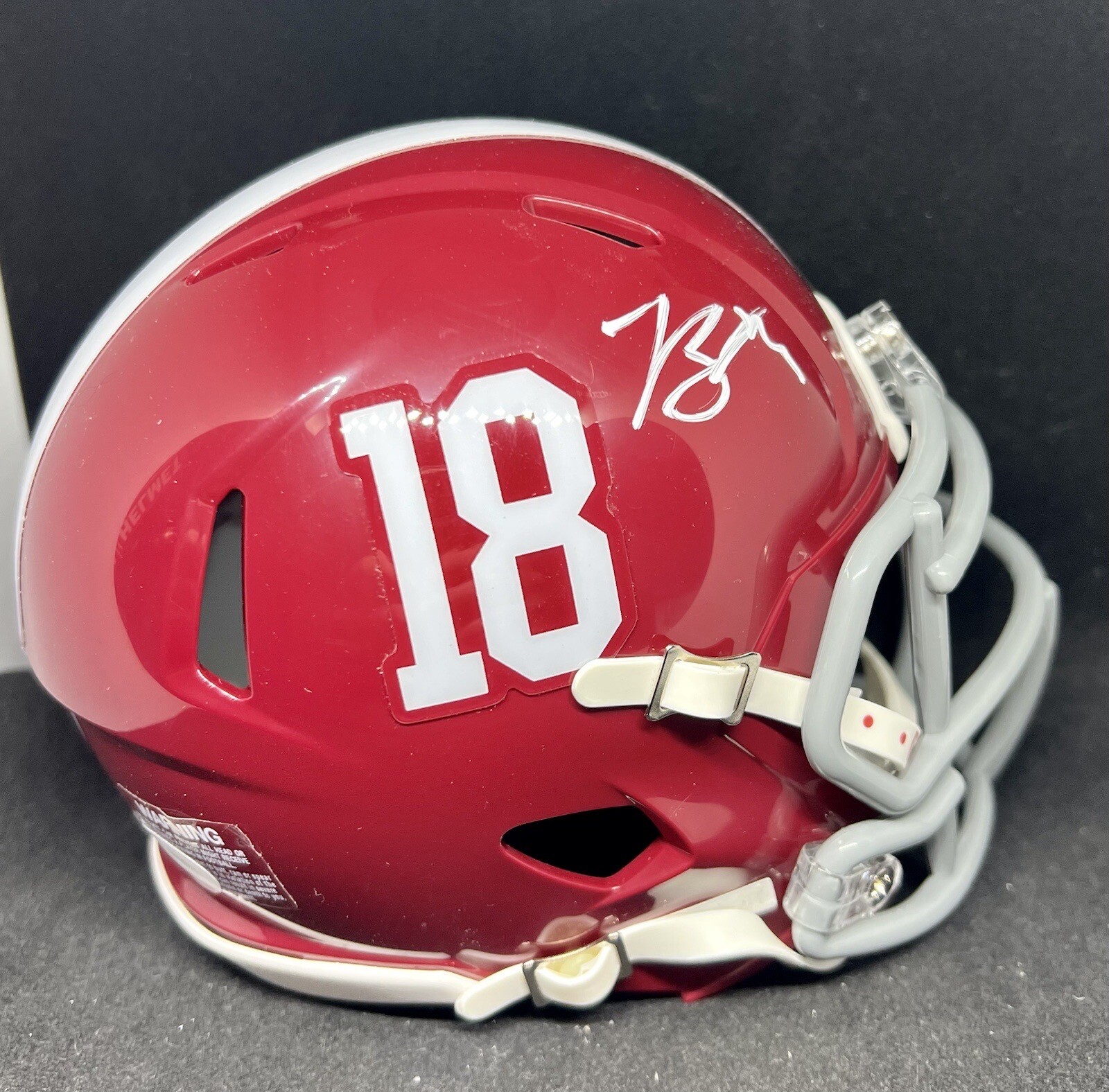 Bryce Young Autographed Signed Alabama Crimson Tide MINI HELMET JSA COA PANTHERS NFL 