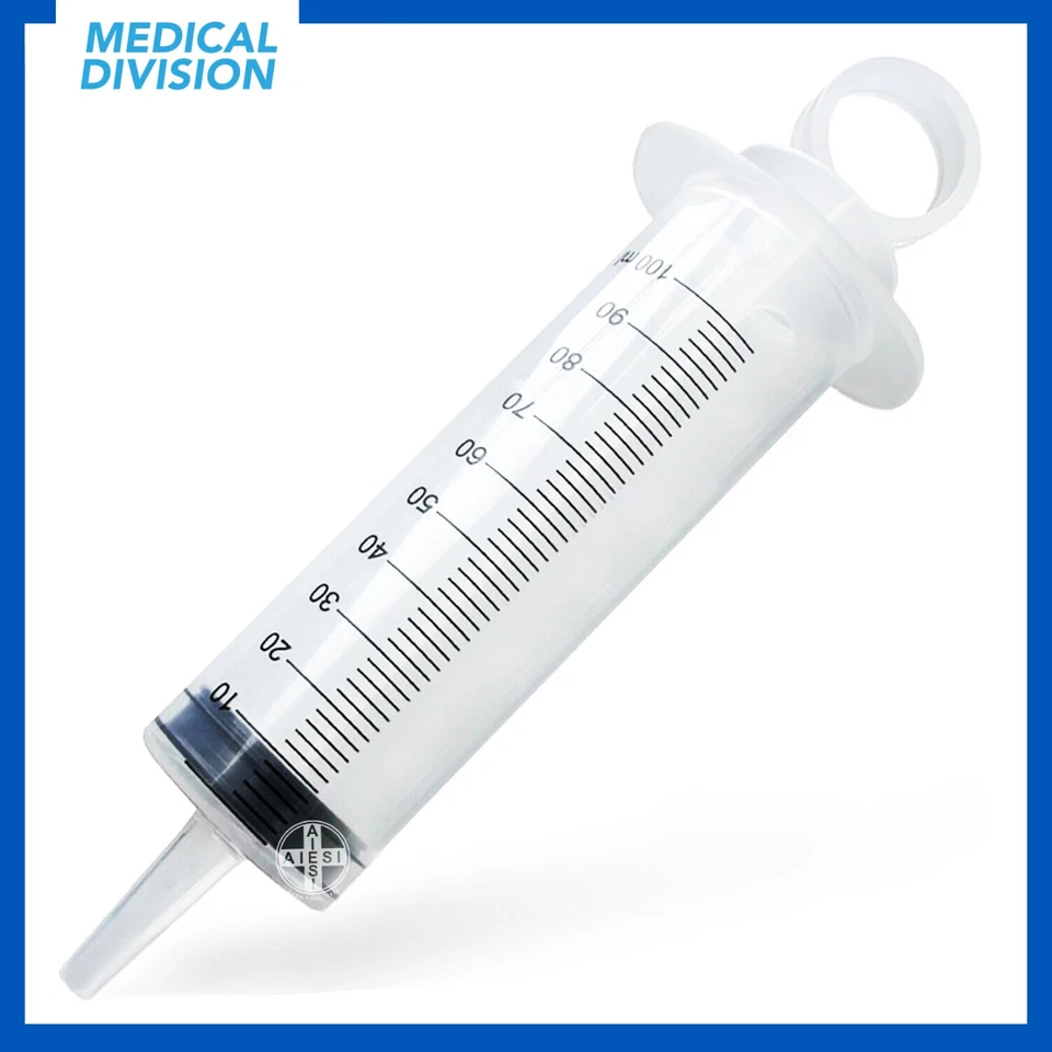 Schizzettone monouso sterile siringa 100 ml senza ago - siringhe cono catetere