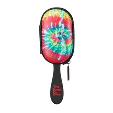 The Knot Dr. for Conair Hair Brush, Wet and Dry Detangler w/Storage Case Tie Dye