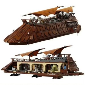 Star Wars 75397 Jabbas Sail Barge 3943PCS Building Blocks w/ 10 Figures