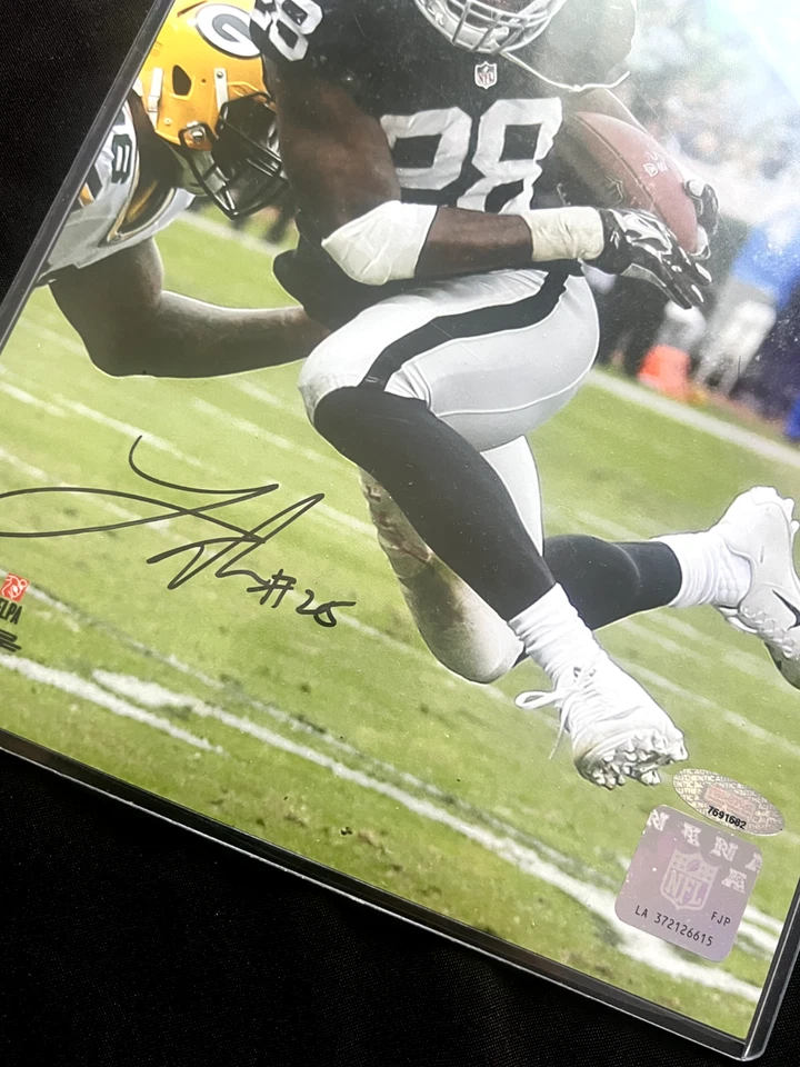Latavius Murray Hand Signed Autographed 16x20 Photo Oakland Raiders TRISTAR - Image 2 of 4