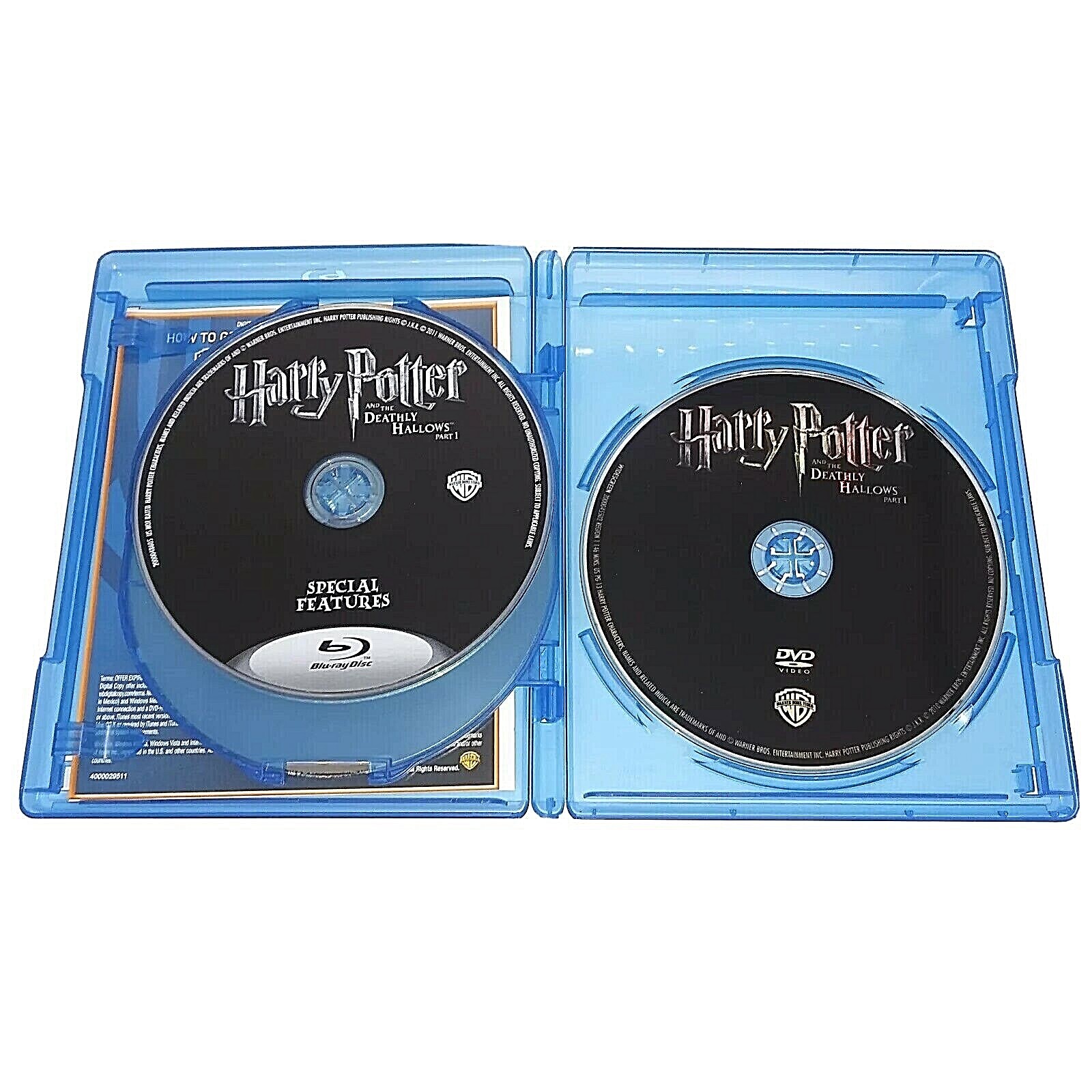 Harry Potter and the Deathly Hallows Part I 2011 Bluray DVD Daniel Radcliffe eBay