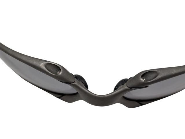Oakley Romeo X-METAL Metal Frame Sunglasses Black Iridium