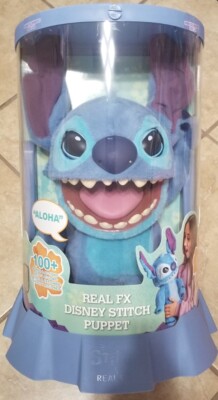 Real FX Disney Stitch Puppetronics Interactive Plush Toy | eBay