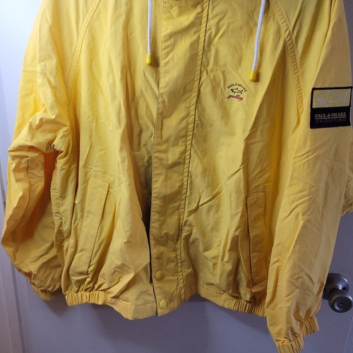 Paul & Shark Yachting Men - Large Yellow Boating Nylon Full Zip Outdoor Jacket - Picture 11 of 14