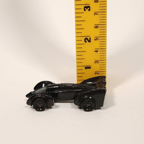 Batman DC Comics Matchbox Hotwheels Mattel Black Loose Used Batmobile Toy 1:64 - Picture 11 of 11