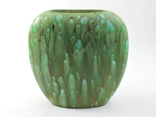 MCM Studio Art Pottery Drip Glaze Vase