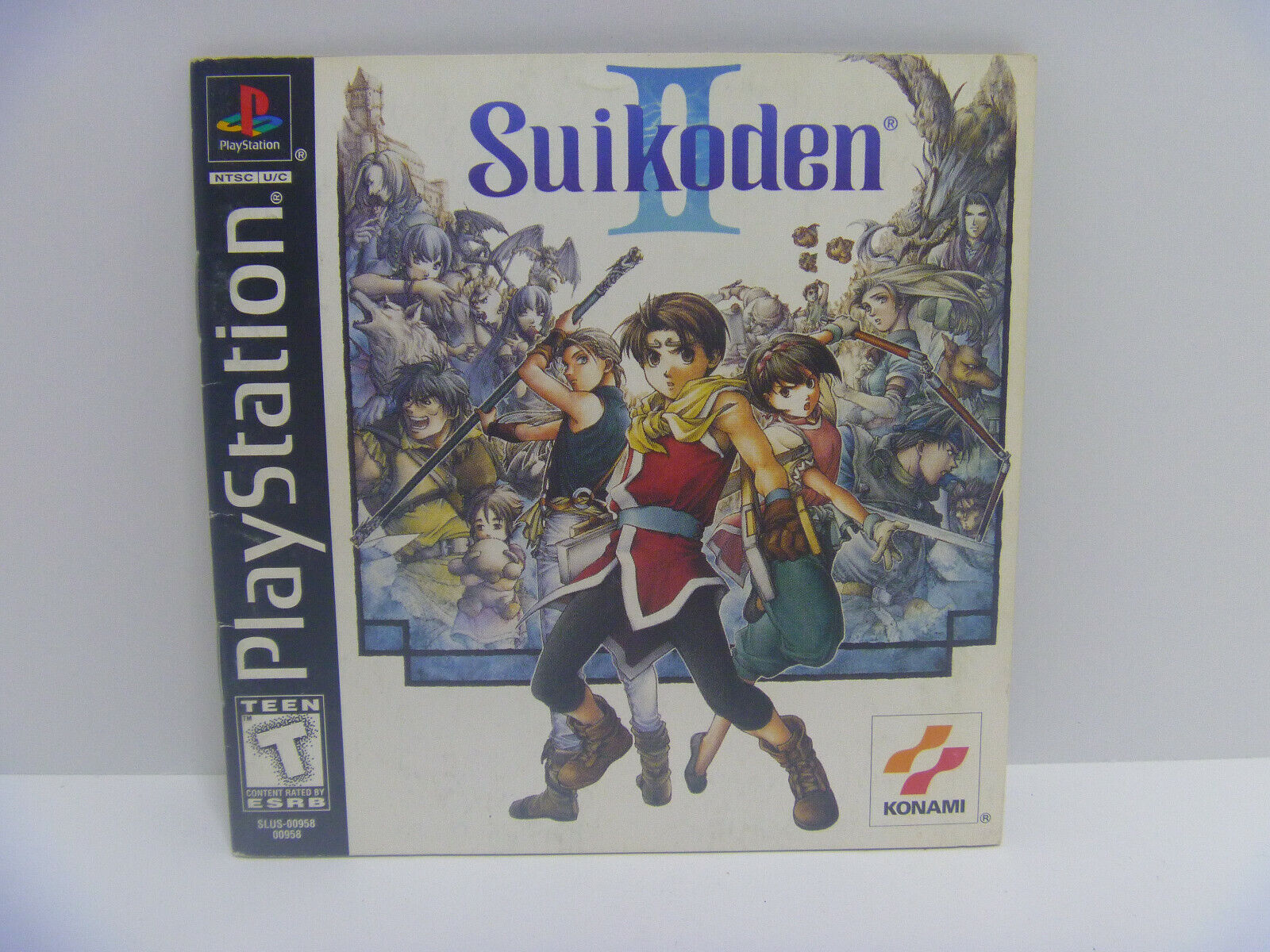 割引価格 Sony Playstation Suikoden 2 Only Manual ご予約品 Konami