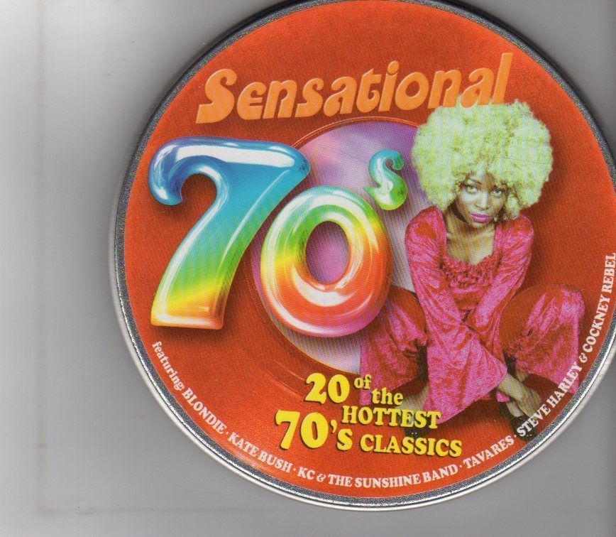 (GA83) Sensational 70s, 20 tracks various artists - 1999 CD