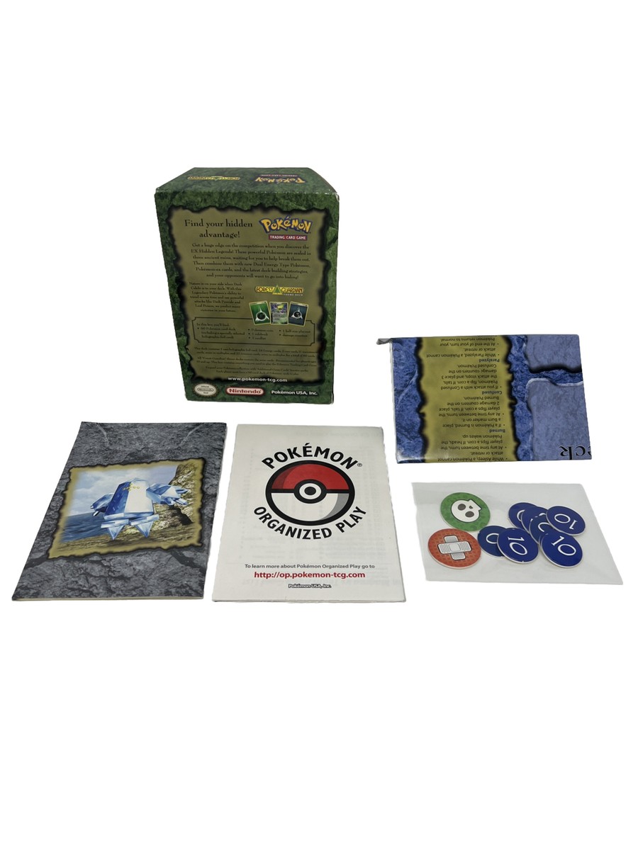 2004 Pokemon Dark Celebi EX Hidden Legends Forest Guardian Theme