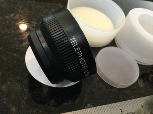 Telephoto Lens 35mm Made in Japan Hard Plastic Case Unbranded F8 - Picture 7 of 10