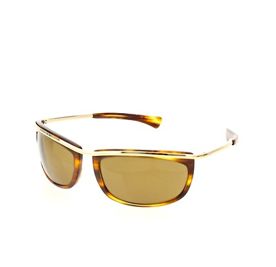 Brown / Gold  Havana Polarized Sunglasses Polar Gold 166 (428) Shiny Havana/Gradient Brown Polarized  main image 4