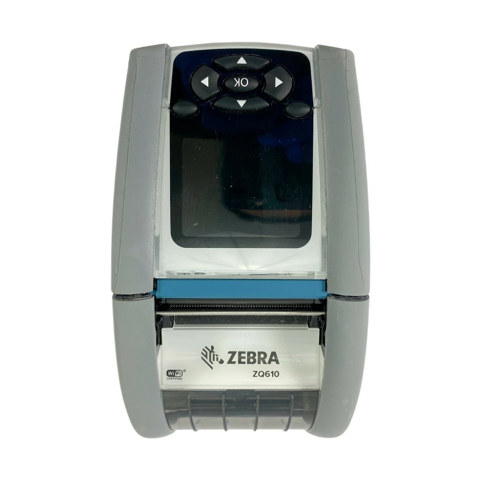 Impresora térmica portátil de etiquetas de código de barras Zebra ZQ610 inalámbrica BT USB 1 AÑO DE GARANTÍA Foto 3 de 4