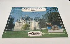 1985 Architecture Modelisme Azay-Le-Rideau France Chateau 1/250 Paper Model Kit