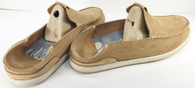 Men\'s OluKai Nalukai Kala Slip-On Sand/Bone Leather - Size 8 - 10409-3619 Ilikai Men main image 4