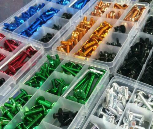 200x Fairing Bolt Kit body Clip screws For Kawasaki NINJA ZX-11