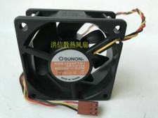 1pcs SUNON KDE1206PTB1 fan DC12V 2.2W 60 60 25MM 3pin cooling fan