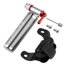 WEST BIKING Bicycle Bike Pump Aluminum Alloy Fast Air CO2 Inflator Ball Pump