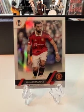 Bruno Fernandes 2022-23 Topps Chrome UEFA  Refractor Manchester United