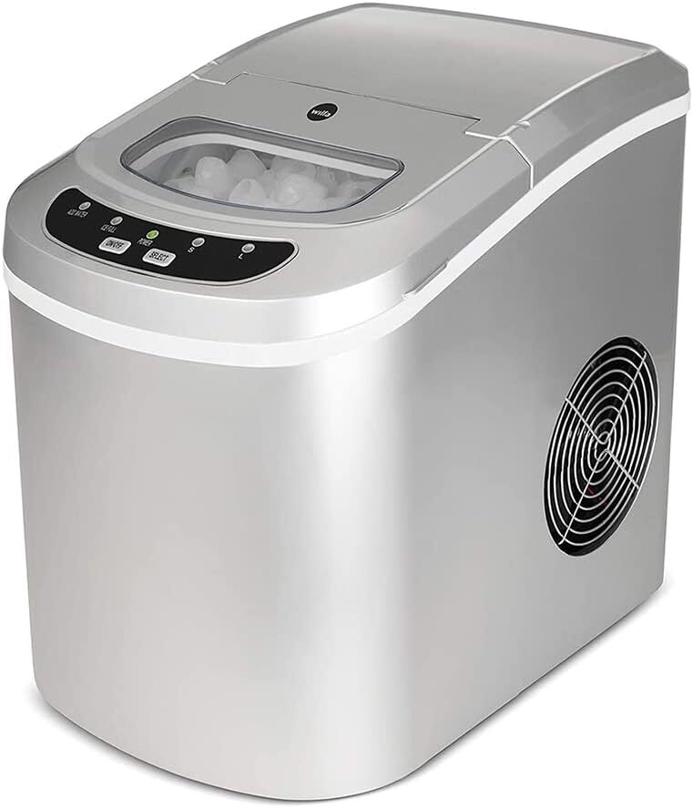 Eiswürfelmaschine - stellt 70 Eiswürfel pro Stunde und bis 12 kg Eis pro Tag her