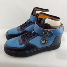 NEW Coach C210 Space Collection Hi-top Shoes Men's Size 7 NASA Blue G1014